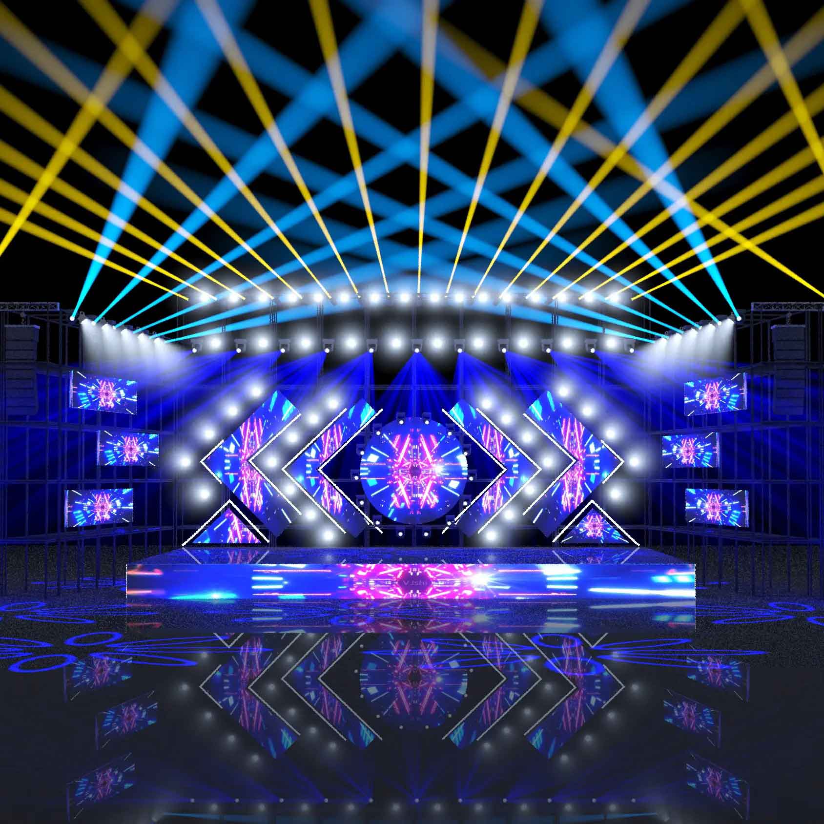 Explorați designul iluminatului de scenă